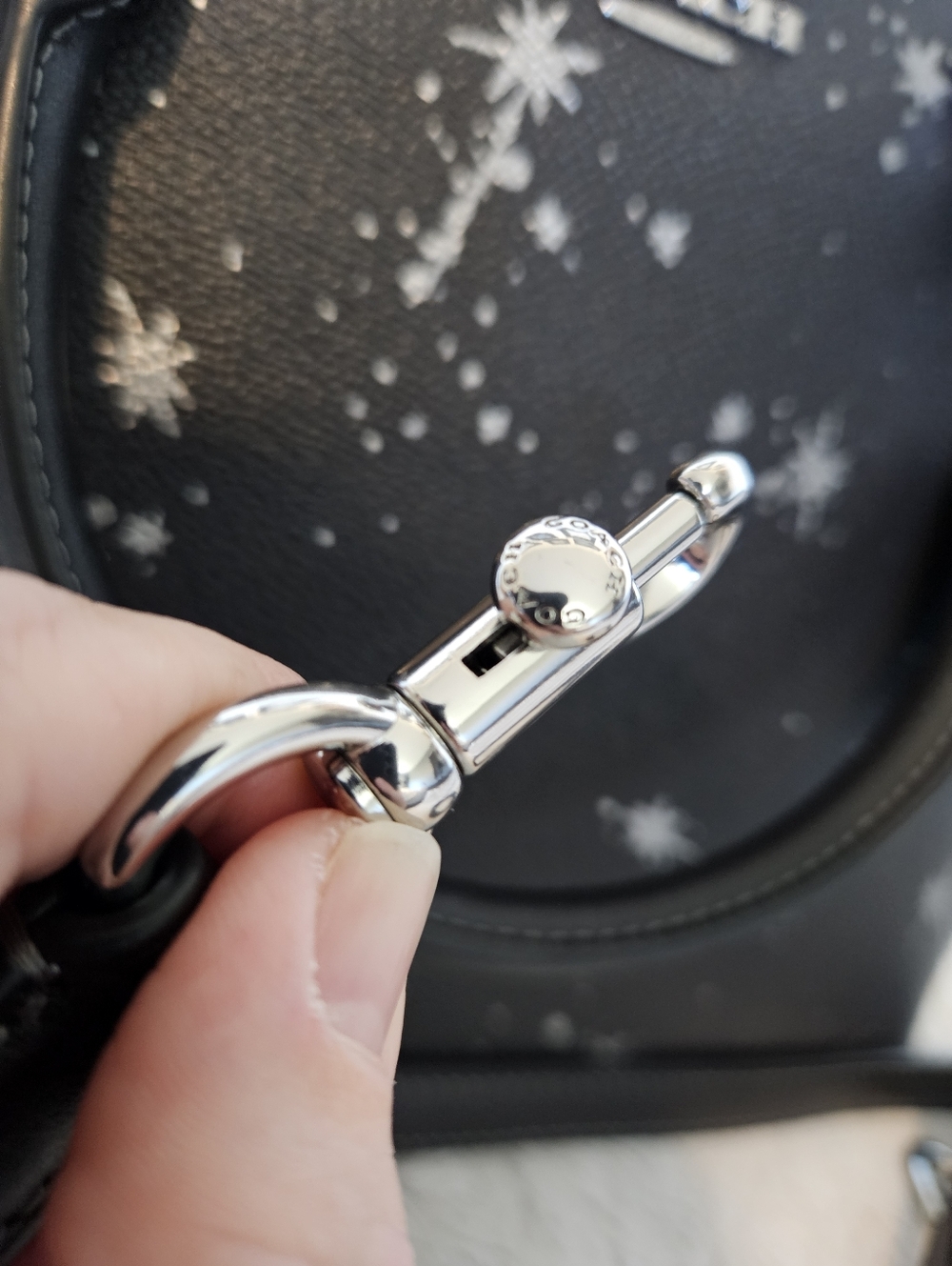 Coach Sadie Satchel Bag With Star Print - Picture 7 of 16